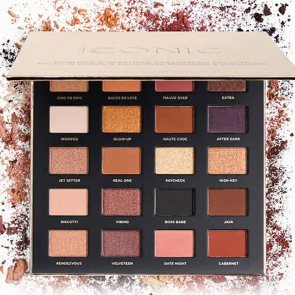 ❣️2/$36 NIB ICONIC London Day to Slay Eyeshadow Palette 20 Shades Retail $62.00 - Picture 2 of 14